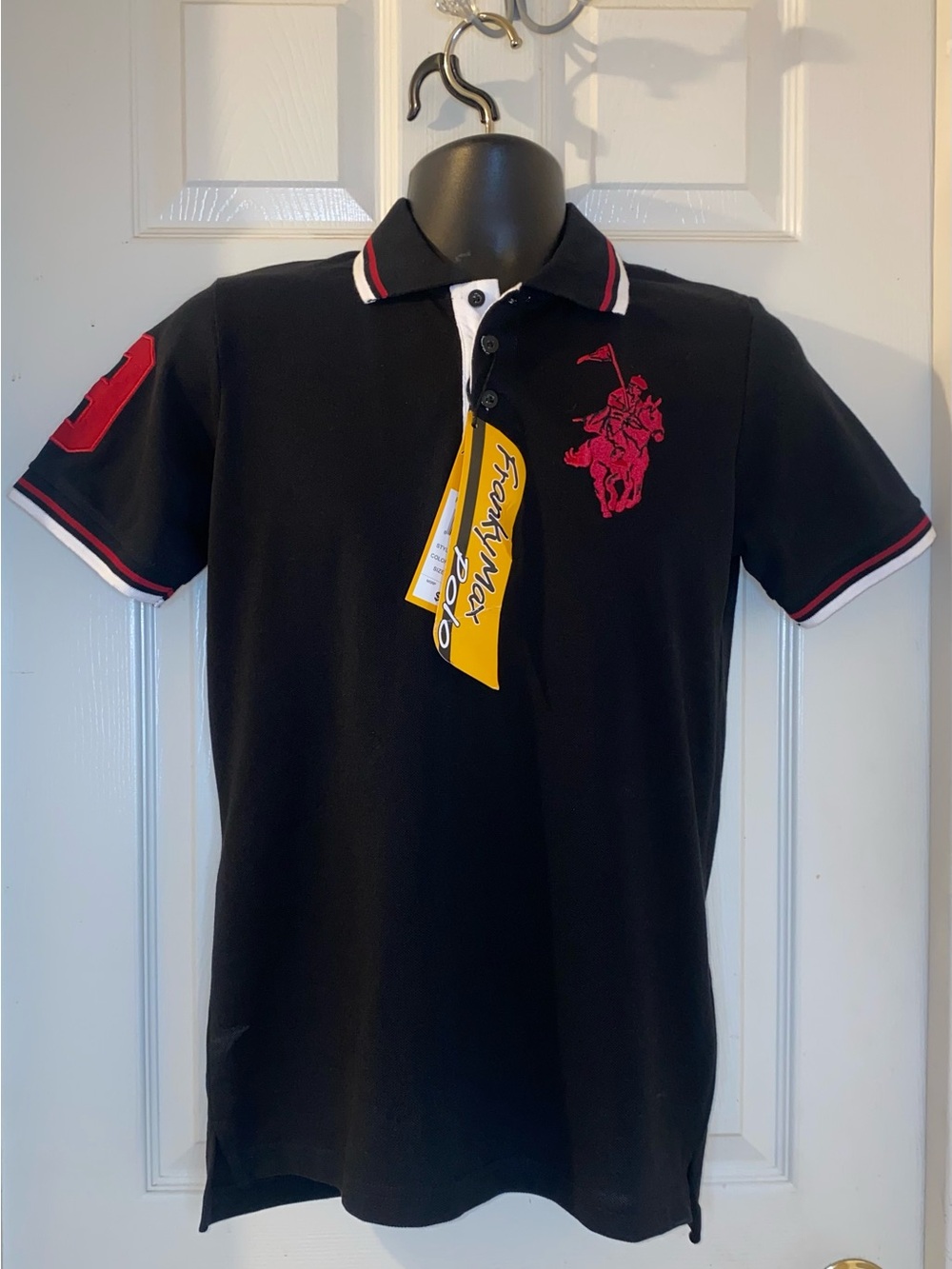 Polo Franky Max Polo Shirt Red Big Pony Rugby